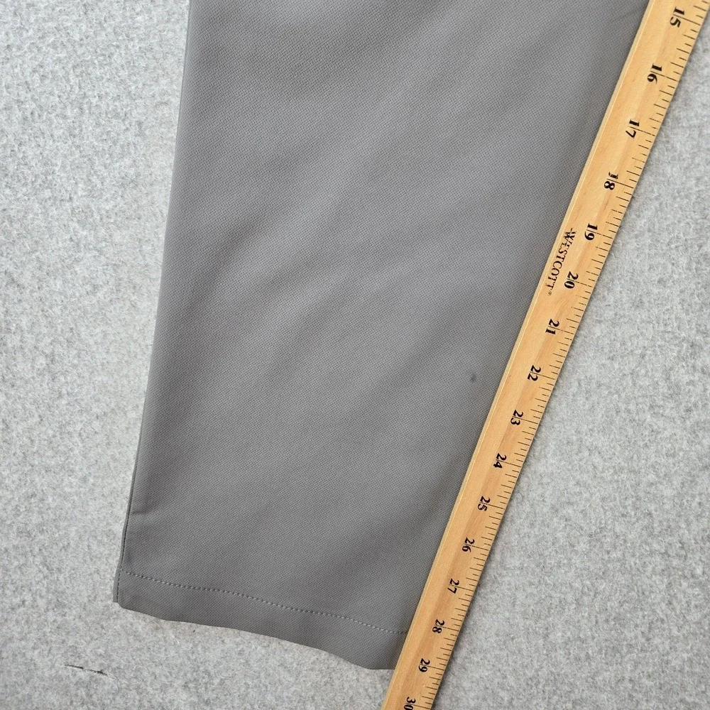 Banana Republic Pants Mens 38x30 Gray Chino Slim Microfiber Flat‎ Front Pockets
